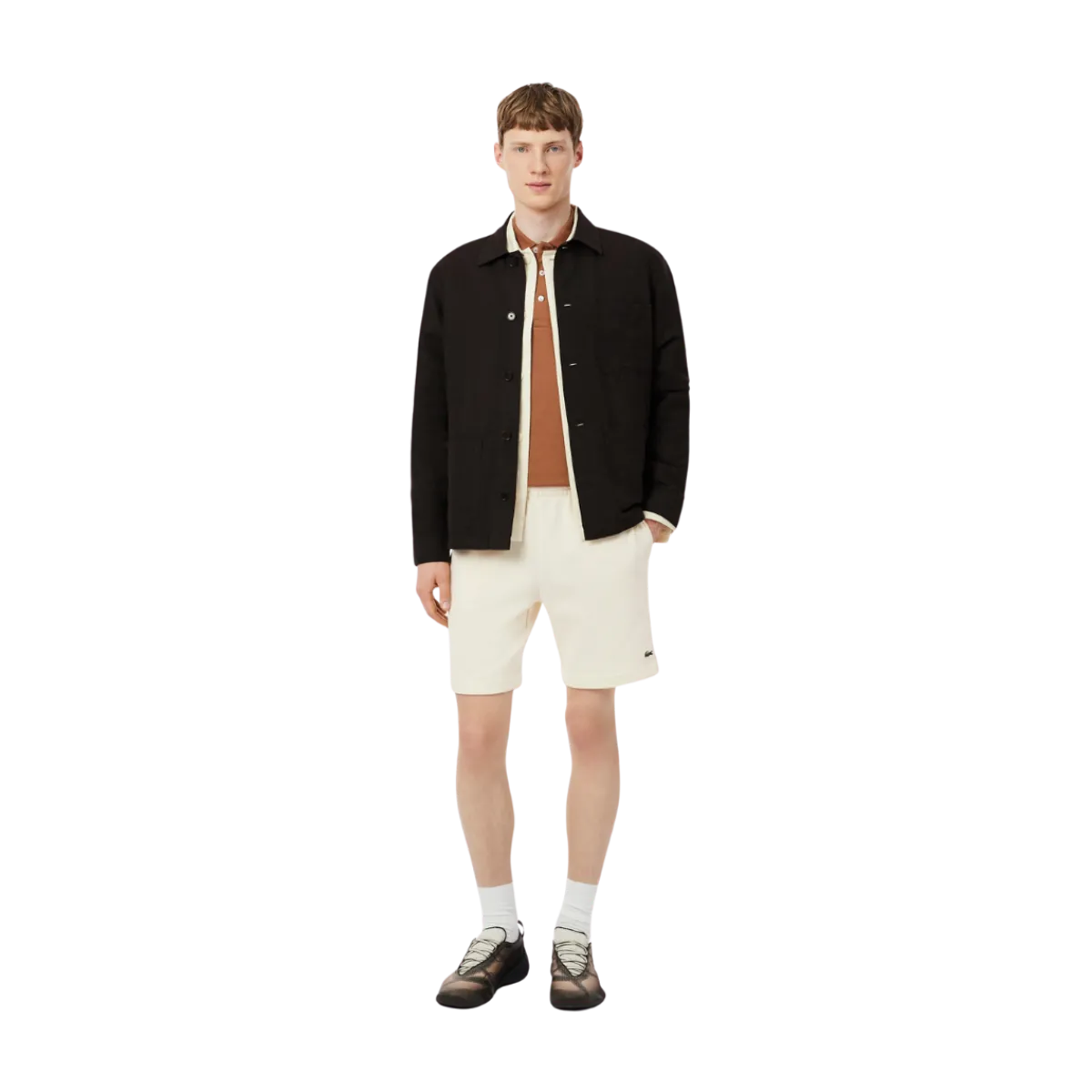 Hot Lacoste Eastic Waist Shorts - apand