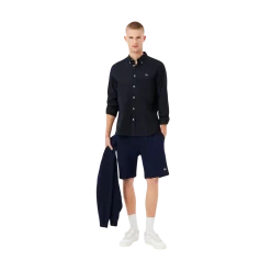 Clearance Lacoste Eastic Waist Shorts - Navy Bue