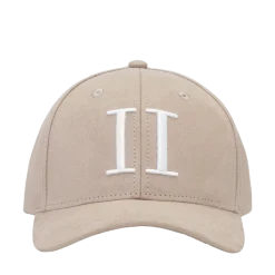 Sale Les Deux Encore Suede Baseball Cap - Dark Sand