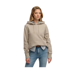Best Superdry Essential Logo Emb Hood Hb - Feather Grey