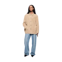 Clearance Stand Studios Estee Fringe Jacket - Sands