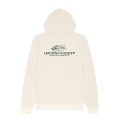 Hot Les Deux Exhibition Hoodie - Eggnog White