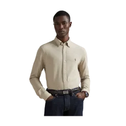 Sale Polo Ralph Lauren Featherweight eh Oxford hirt - Tucan Beige