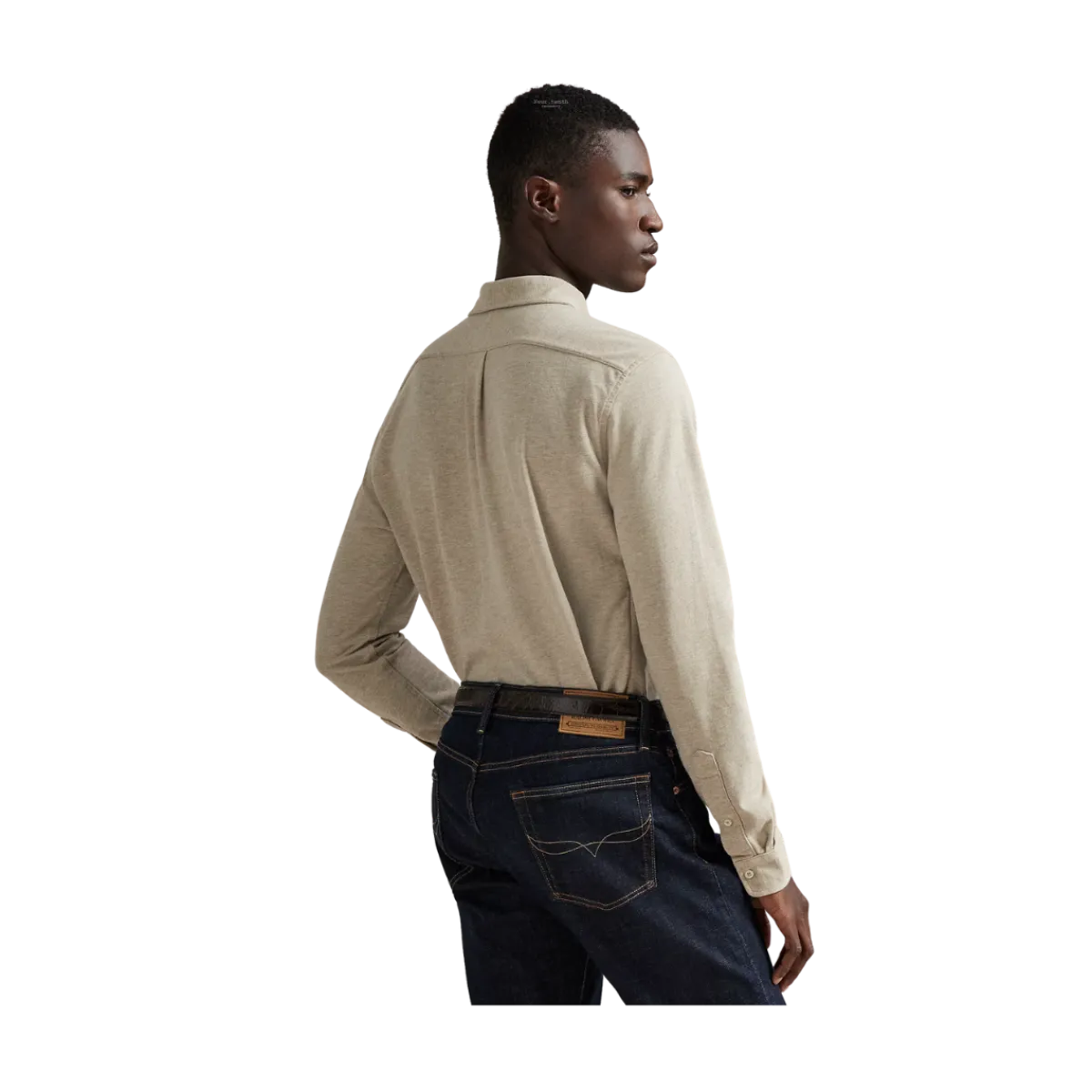 Sale Polo Ralph Lauren Featherweight eh Oxford hirt - Tucan Beige