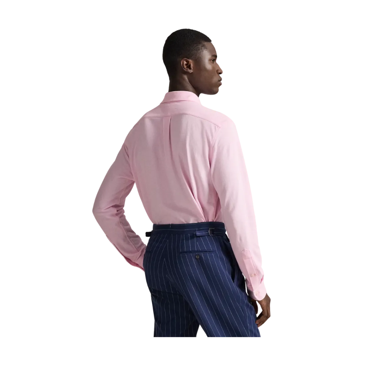 New Polo Ralph Lauren Featherweight Mesh Oxford Shirt - Carmel Pink