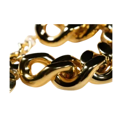 New Vanessa Baroni Flat Chain Bracelet - Gold