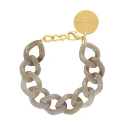 Hot Vanessa Baroni Flat Chain Bracelet - Greige Marble
