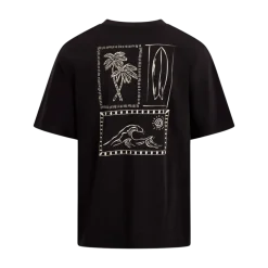 Clearance Urban Pioneers Flavio Tee - Wahed Black urfer