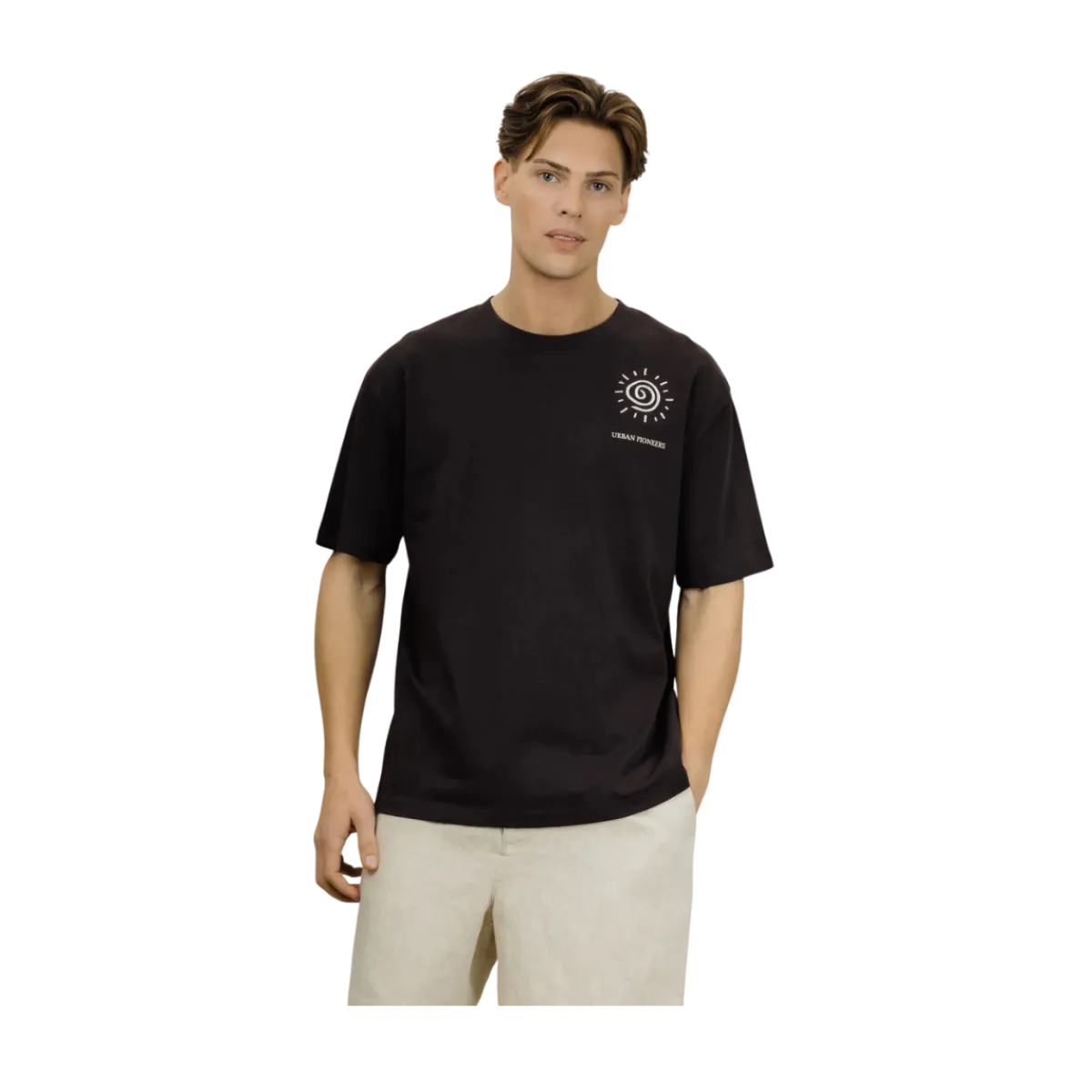 Clearance Urban Pioneers Flavio Tee - Wahed Black urfer