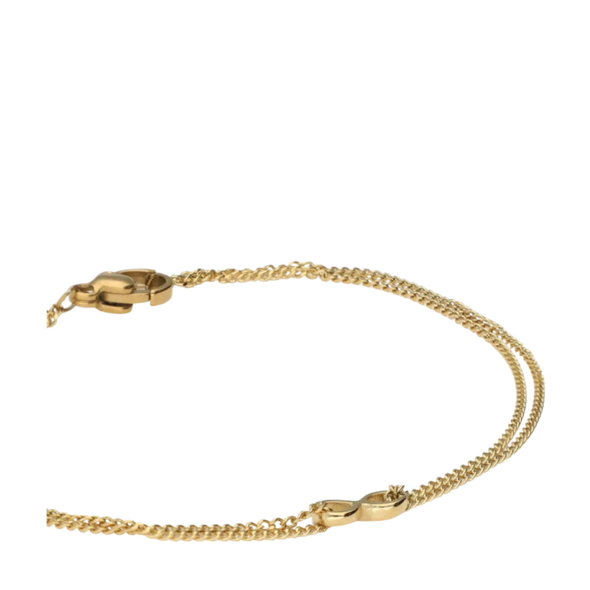 Best My Jewellery Forever Connected Double Bracelet - Gold