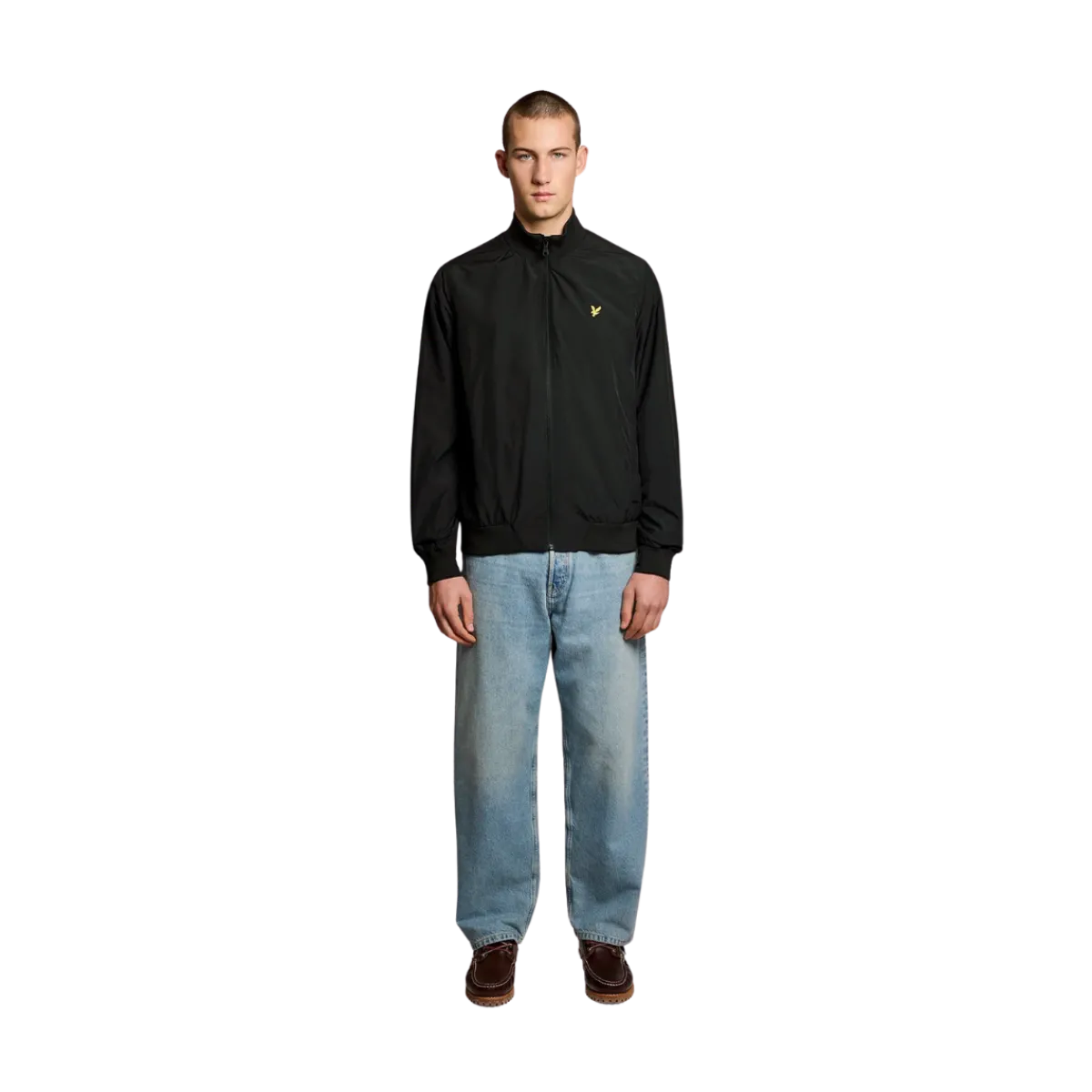 Online Lyle & Scott Funne Neck he Jacket - Jet Back