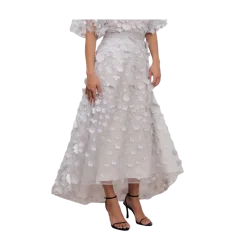 Ida Sjöstedt Gardenia Skirt - Champagne Meadow