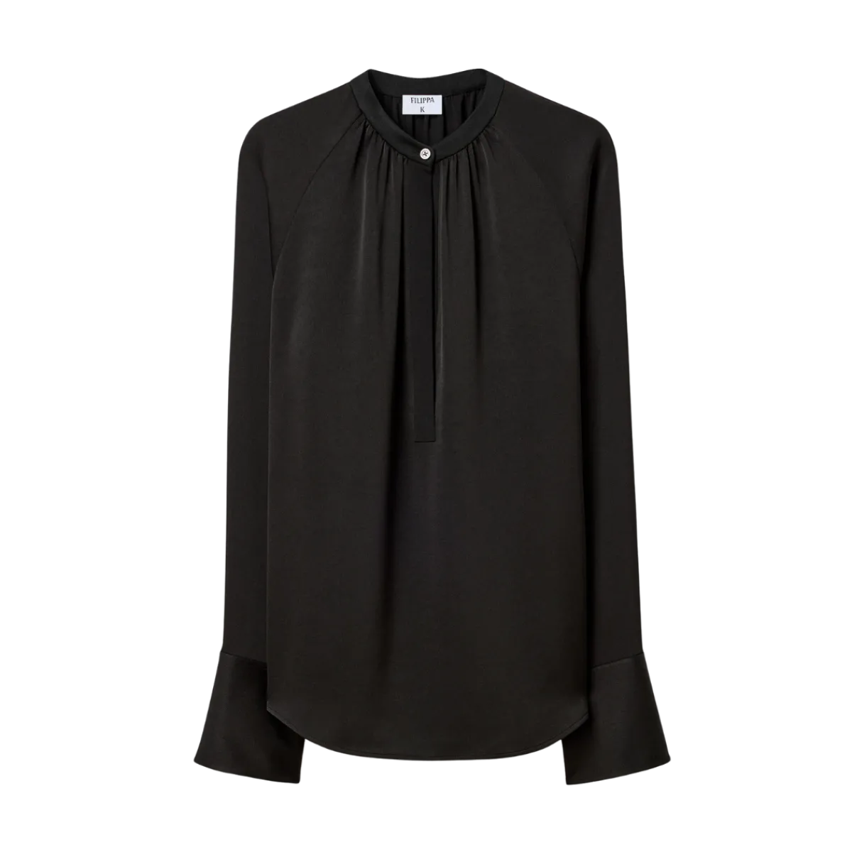 Hot Filippa K Gathered Raglan Blouse - Black