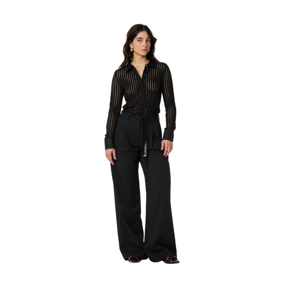 New Fabienne Chapot Georgia Blouse - Black