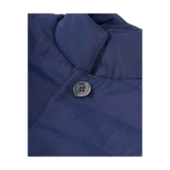 Outlet Stenströms Gilet Mid Layer Twill - Navy
