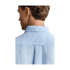 Hot Gant Gnt Dyed inen hirt - ky Bue
