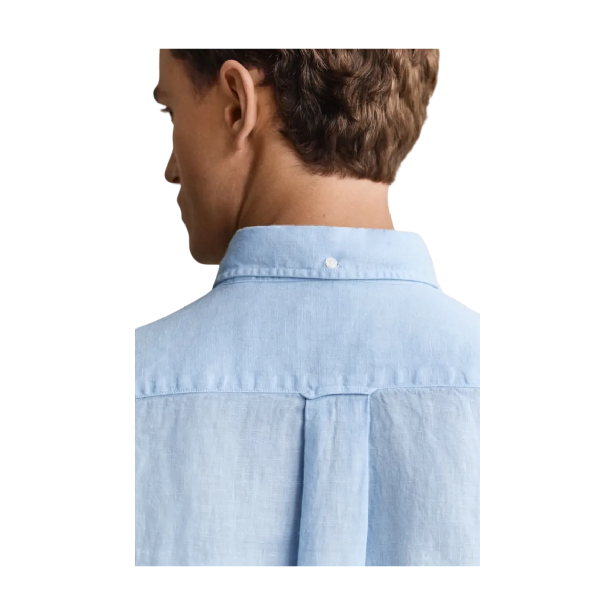 Hot Gant Gnt Dyed inen hirt - ky Bue