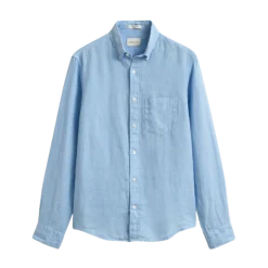 Hot Gant Gnt Dyed inen hirt - ky Bue