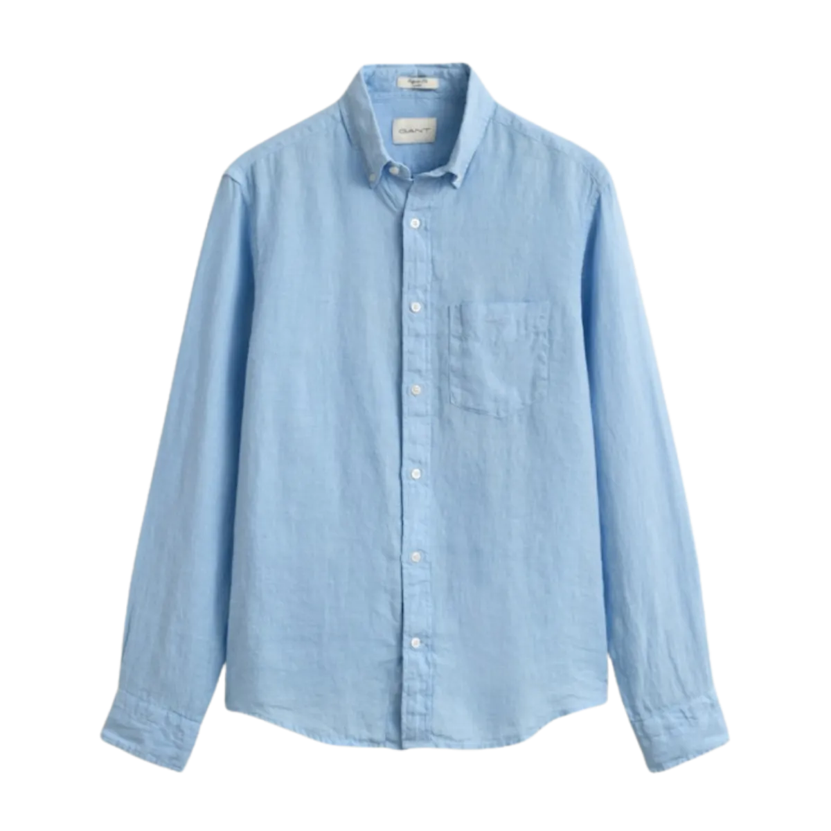 Hot Gant Gnt Dyed inen hirt - ky Bue