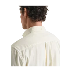 Online Gant Gmnt Dyed Twill hirt - Cream