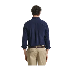 Outlet Gant Gnt Dyed Twill hirt - Evening Blue