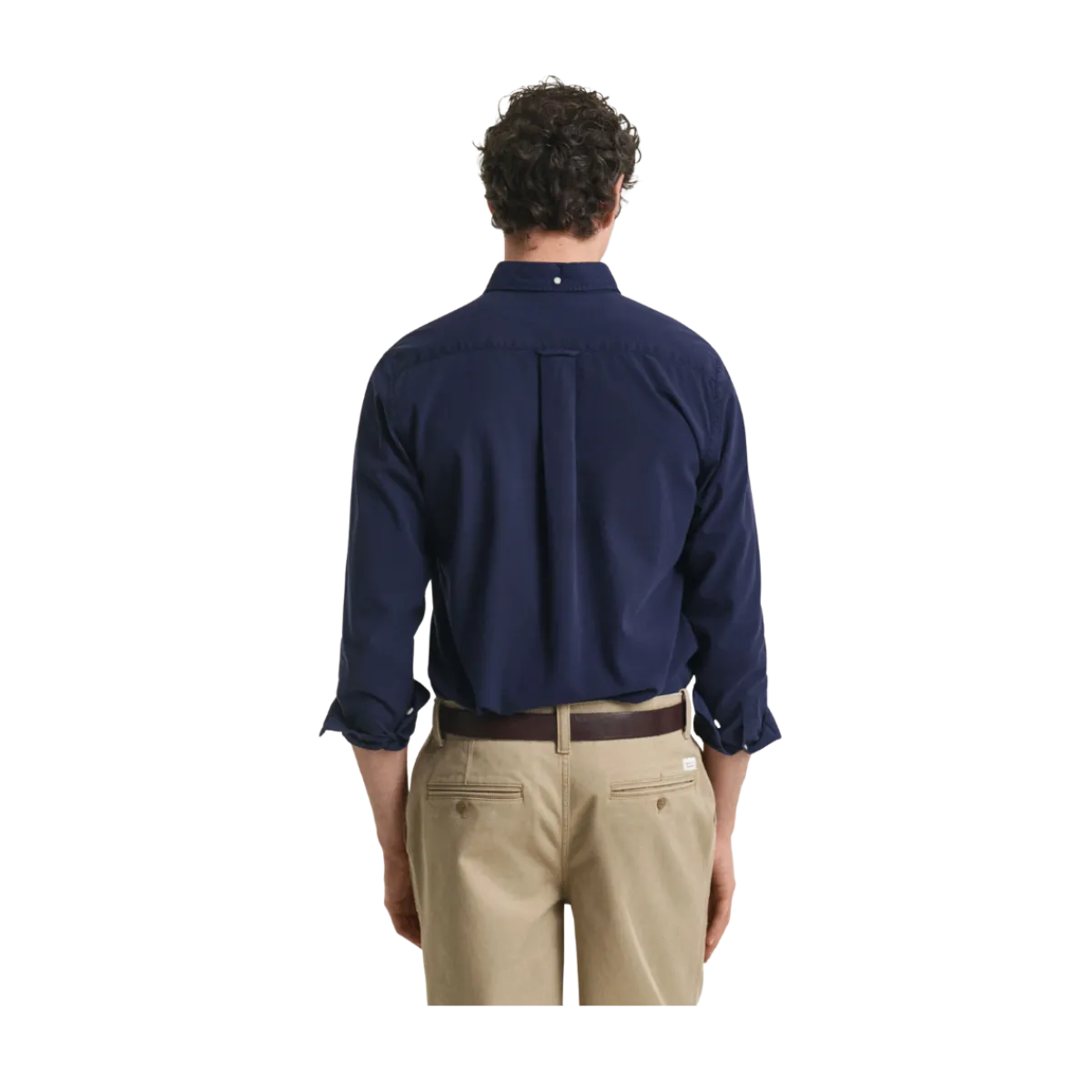 Outlet Gant Gnt Dyed Twill hirt - Evening Blue