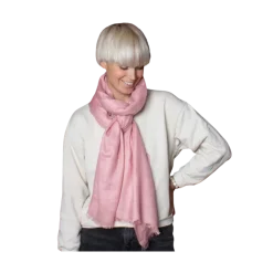 Seven/East Grands Boulevards Scarf - Rose