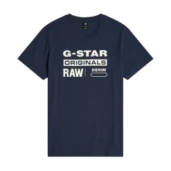 Hot G-star raw Graphic 8 Tee - artho Bue