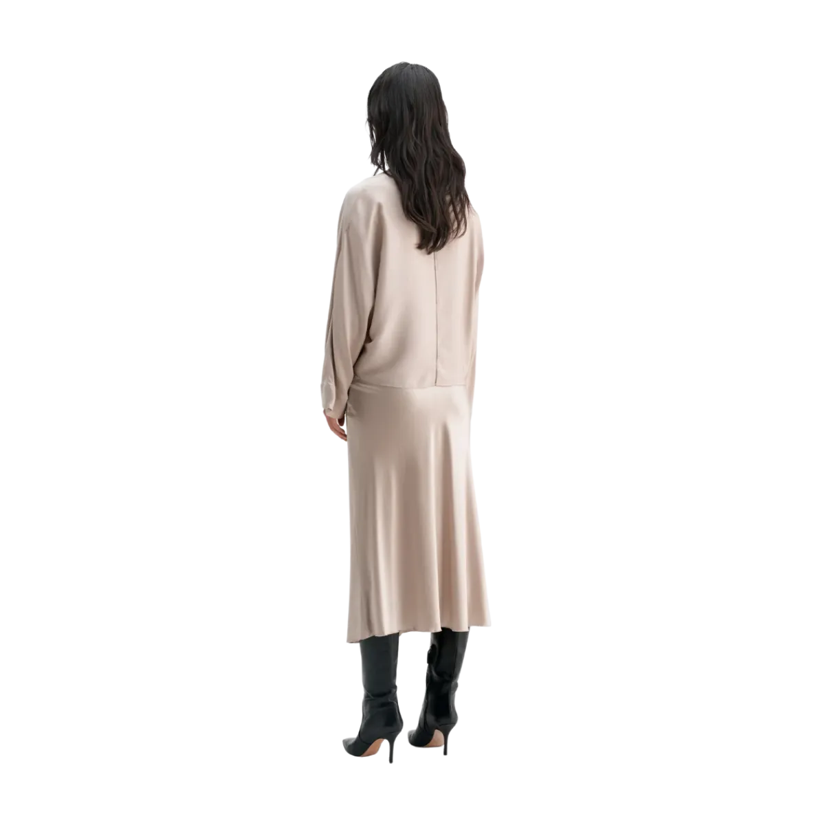New Ahlvar Hana atin kirt - Greige