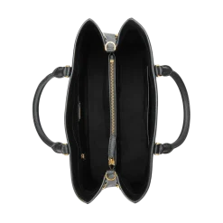 Discount Lauren Hanna Satchel Large - Black