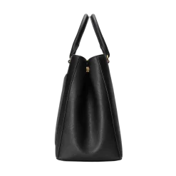 Discount Lauren Hanna Satchel Large - Black