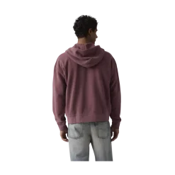 Clearance Levi's Haye Boxy Fu Zip weater - Pot-grunge Roan Rouge