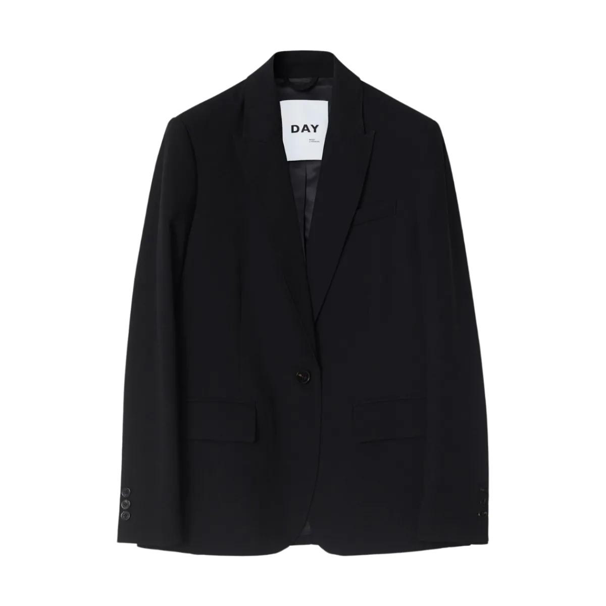 Hot Day Birger et Mikkelsen Hector Classic Gabardine Blazer - Black