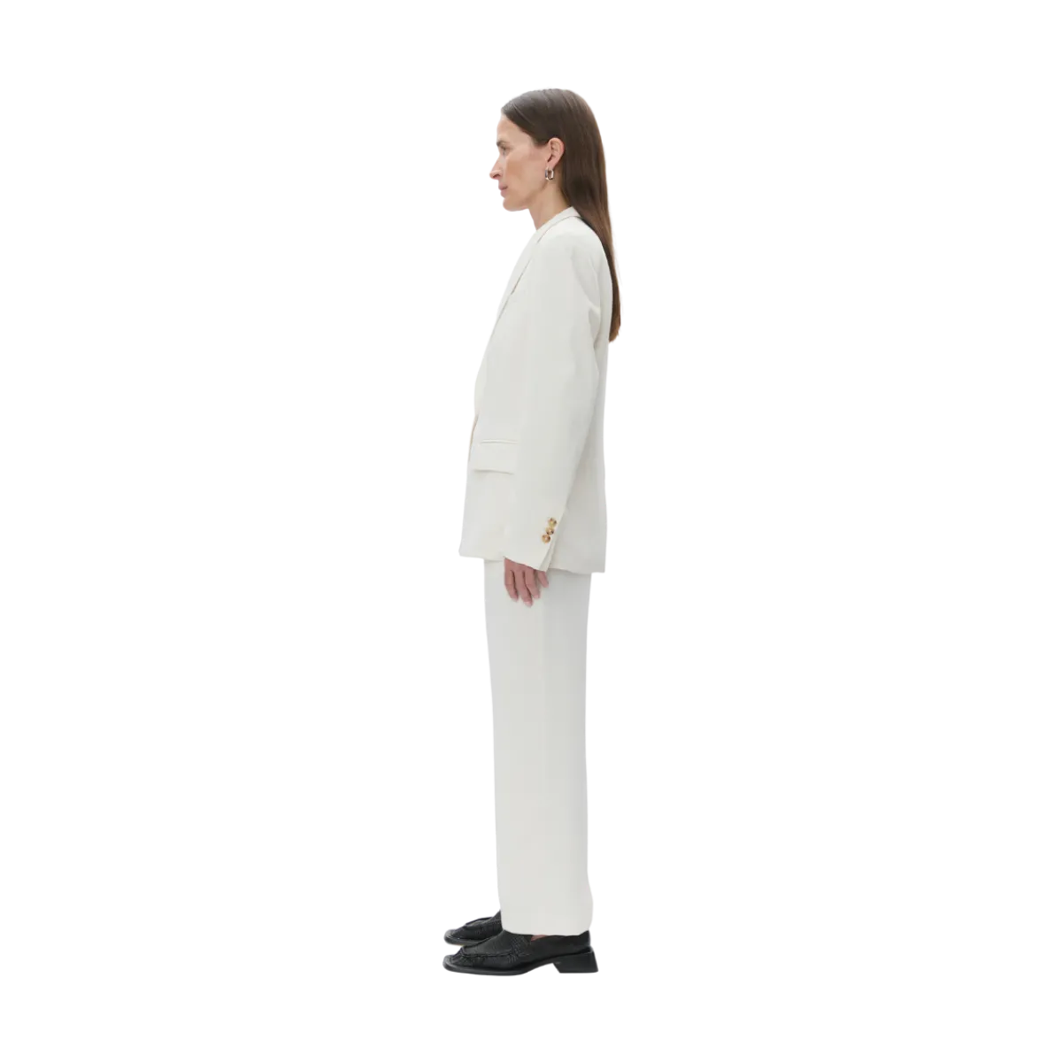 Discount Day Birger et Mikkelsen Hector Classic Gabardine Blazer - Ivory Shade