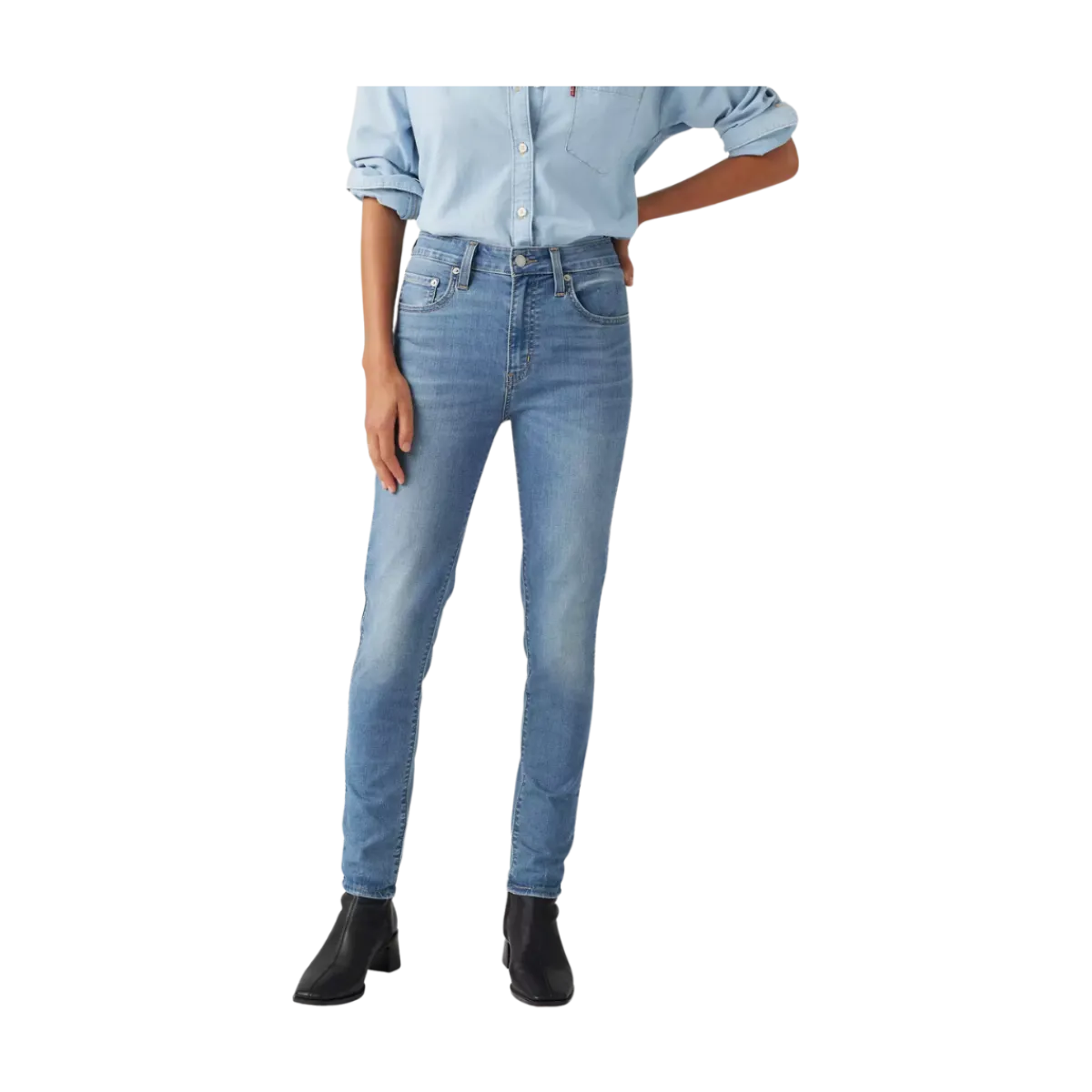 Online Levi's 721 High Rise Skinny - Cool Money
