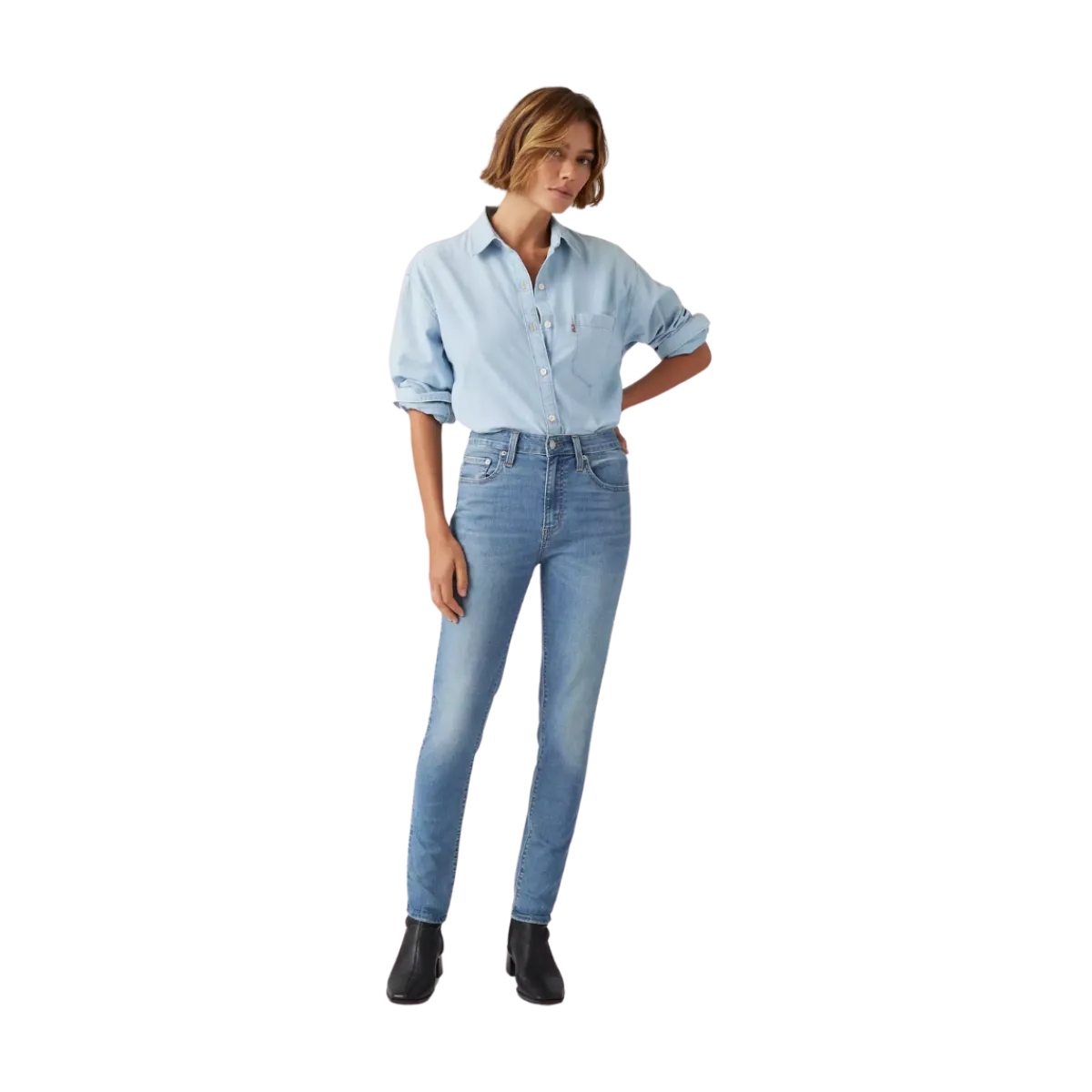 Online Levi's 721 High Rise Skinny - Cool Money