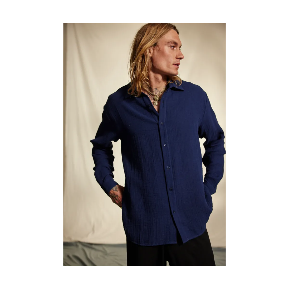 Online Aveny Hooper Cotton Crinke hirt - Tota Ecipe