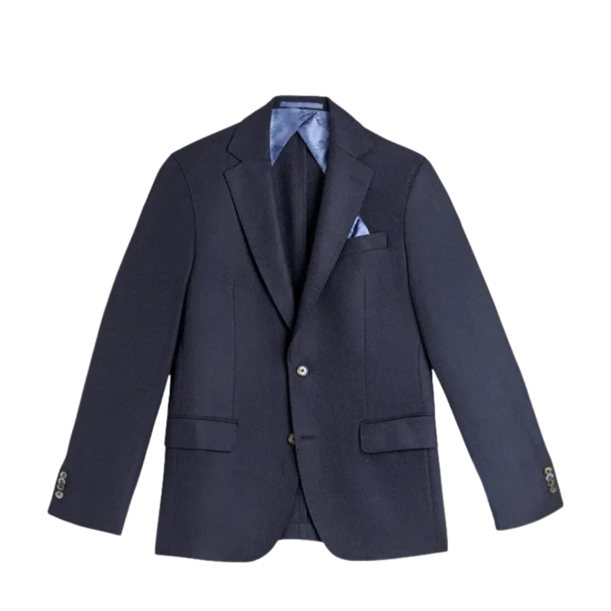 Discount SAND 6135 Hopsack Sherman Napoli - Dark Navy Blue