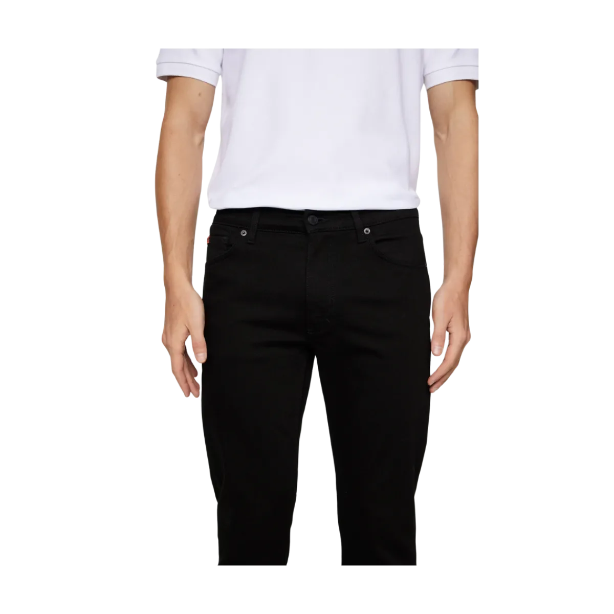 J.Lindeberg Jax Stay Black Slim Jeans - Black