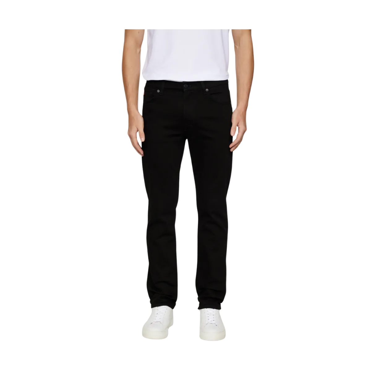 J.Lindeberg Jax Stay Black Slim Jeans - Black
