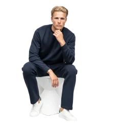 Discount Brand Island Justin Sweatshirt - Navy
