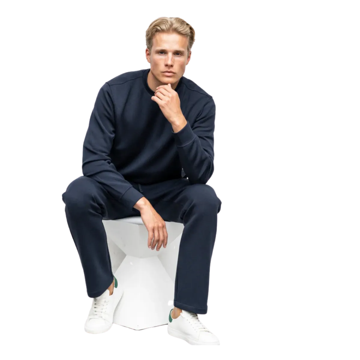 Discount Brand Island Justin Sweatshirt - Navy