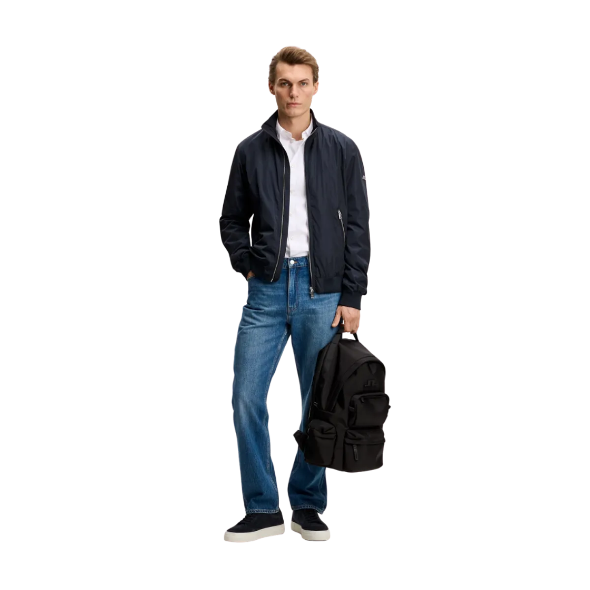 Hot J.Lindeberg Kevin Poy Jacket - J Navy
