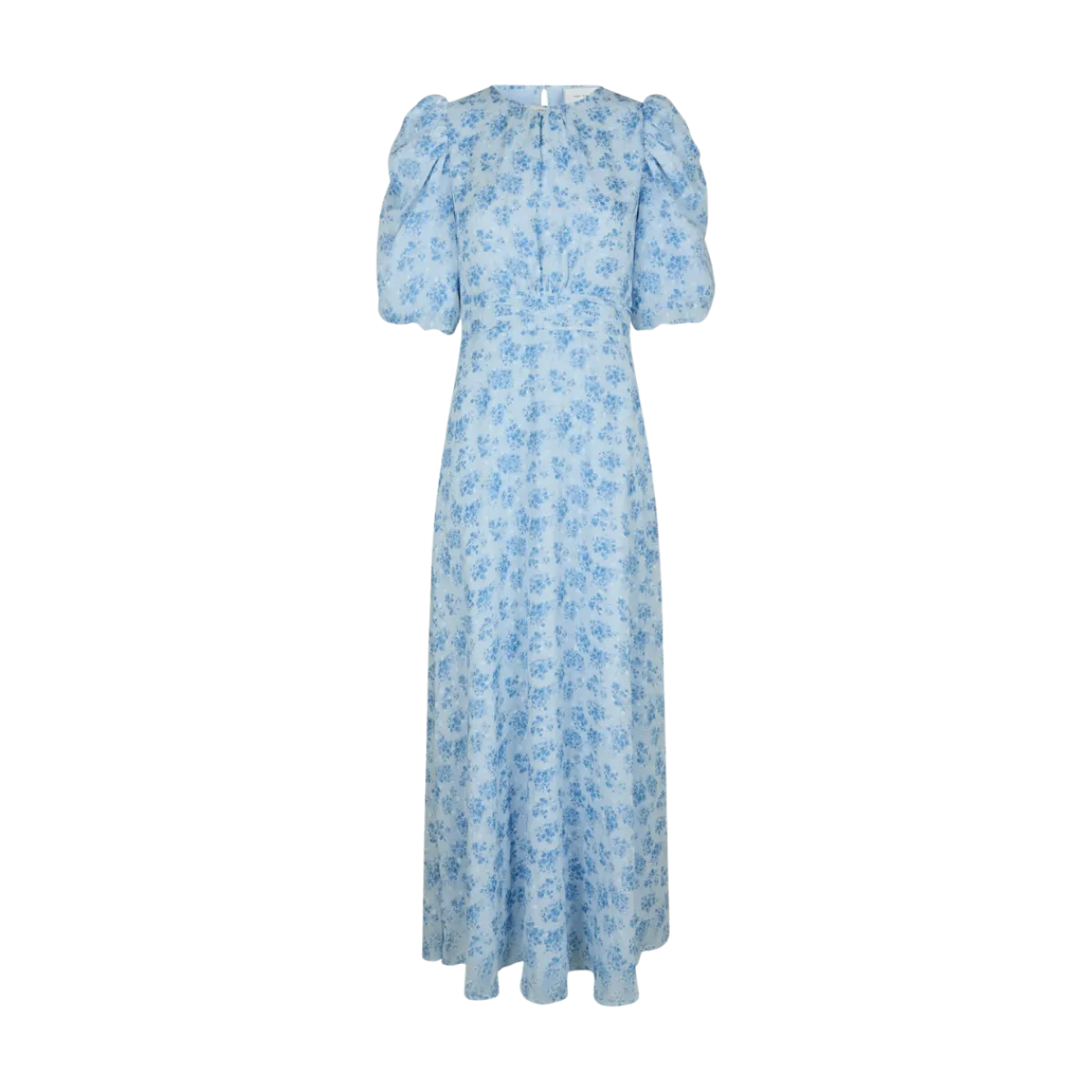 Clearance Neo Noir Kikka Chiffon Flower Dress - Light Blue