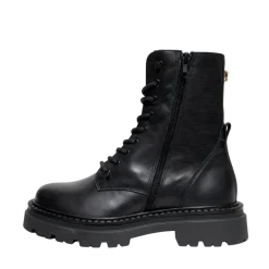 Online Steve Madden Klimb-Fl - Black leather