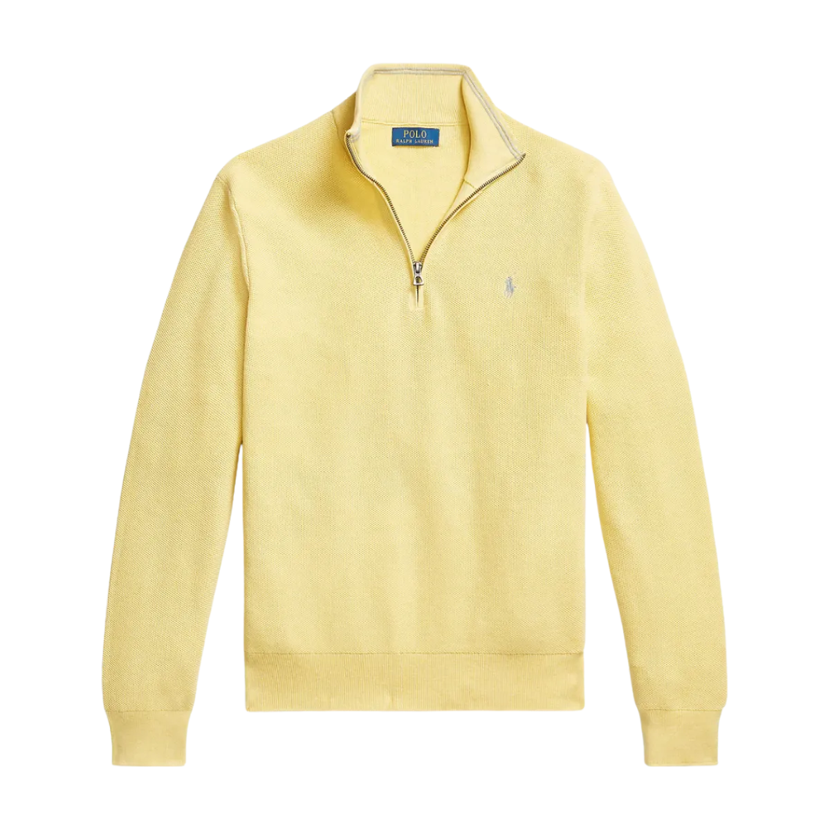 Hot Polo Ralph Lauren Knit Cotton Quarter-Zip weater - oft Yellow