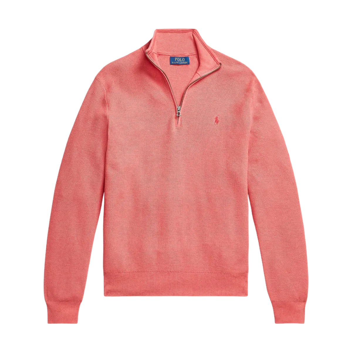 Online Polo Ralph Lauren Knit Cotton Quarter-Zip weater - Cherry Pink