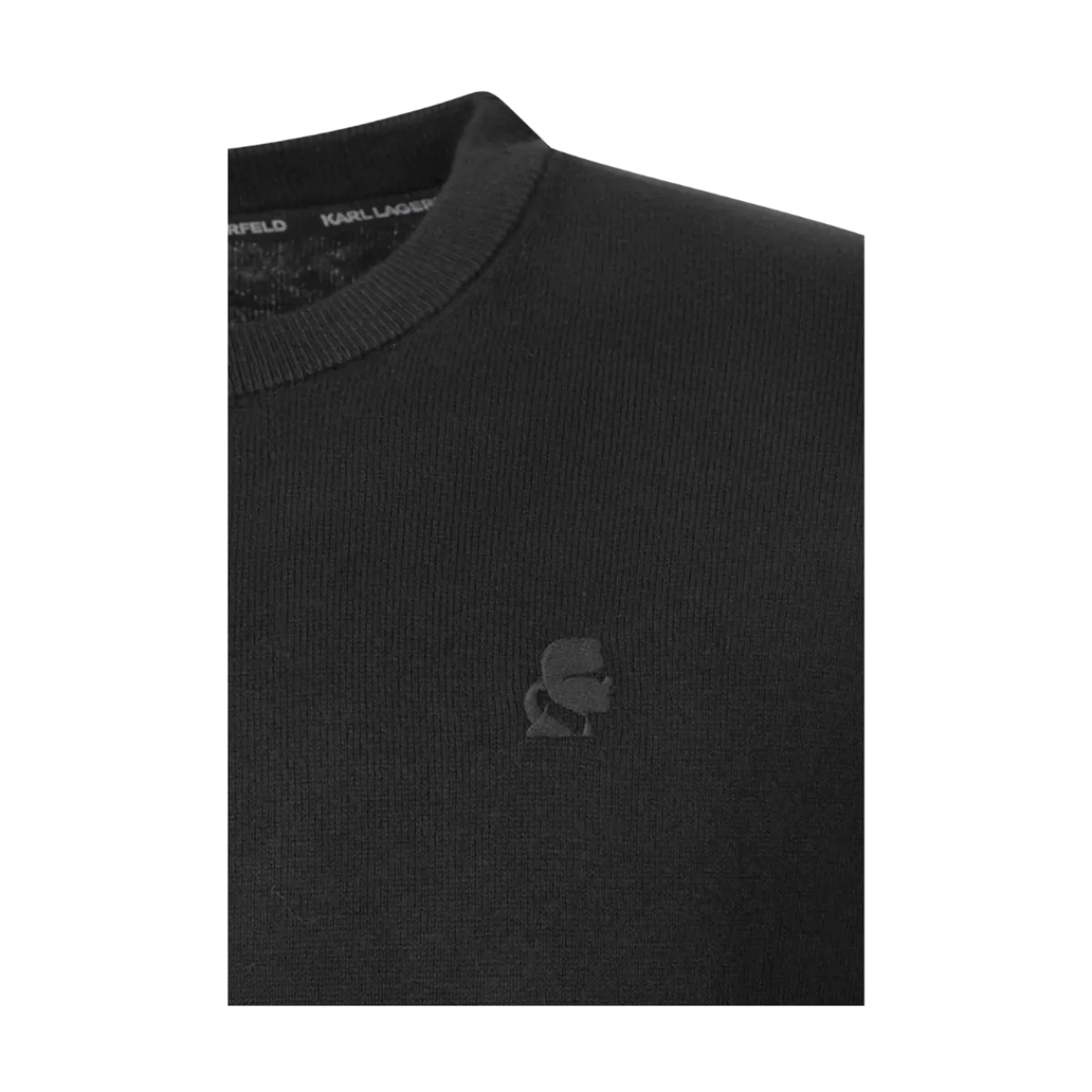 Sale Karl Lagerfeld Knit Crewneck - Back