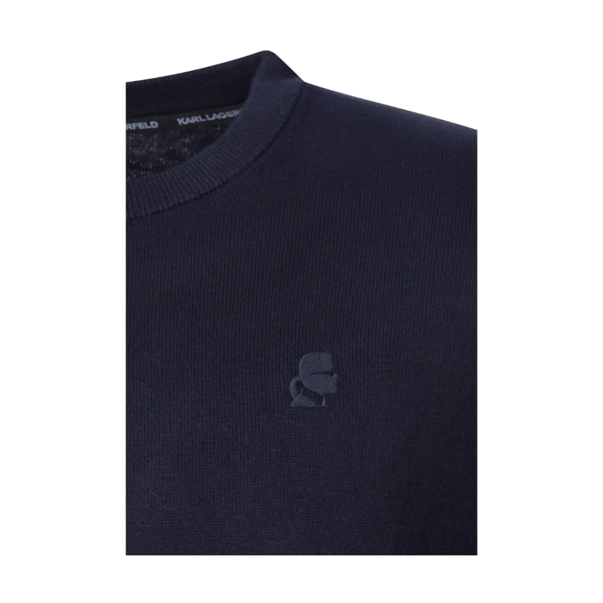 Outlet Karl Lagerfeld Knit Crewneck - idnight bue
