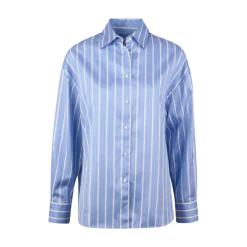 New Stenströms Koda Shirt - Blue stripe